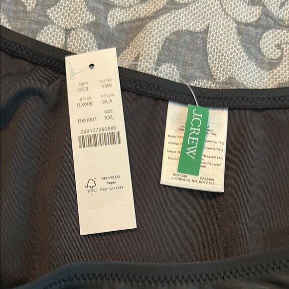 Women's Black Swim Bottom Sz XXL - Picture 2 of 4